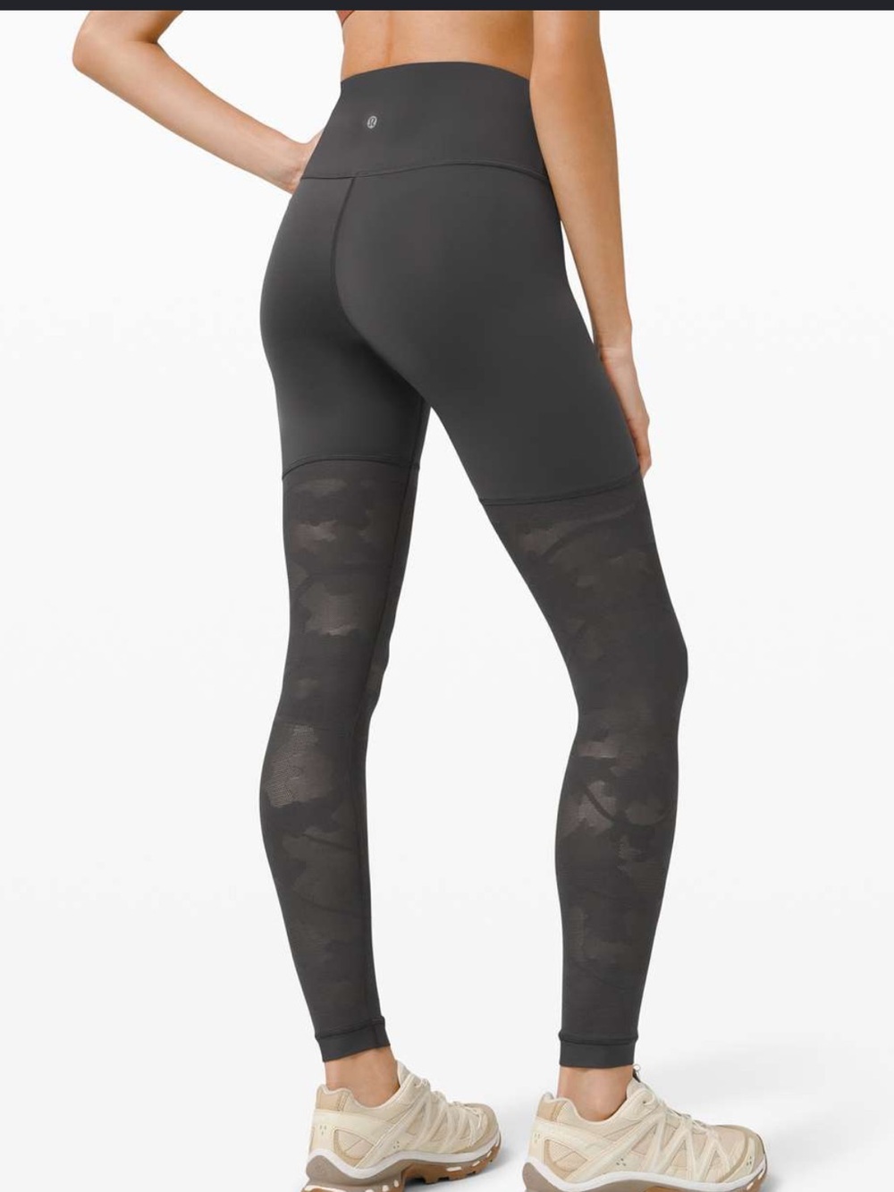 Lululemon Sheer Will High-Rise Tight 28" *Camo size 4